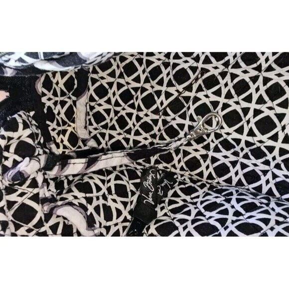 Vera Bradley Night & Day Retired Pattern Small Duffle Bag lots of pockets Purse - Picture 7 of 14
